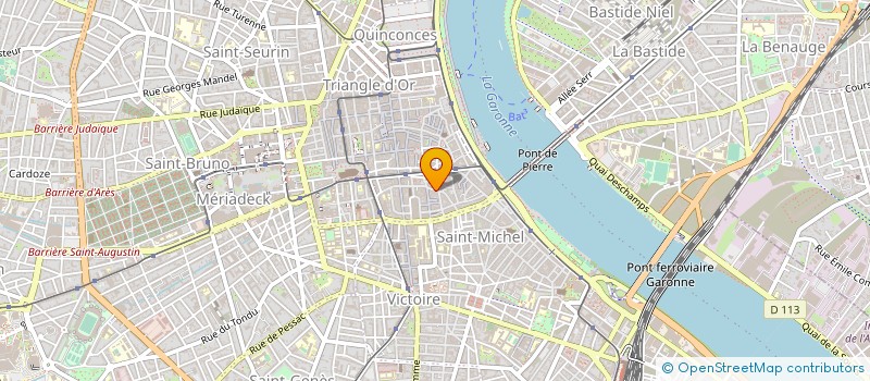 localisation de l'entreprise MONSIEUR ANDREI HADJI à BORDEAUX
