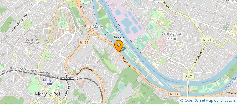 localisation de l'entreprise MONSIEUR ANDREI IACUBOI  LOUVECIENNES