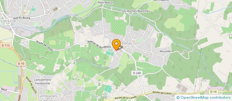 localisation de l'entreprise MONSIEUR ANDREI ILIES  CENAC