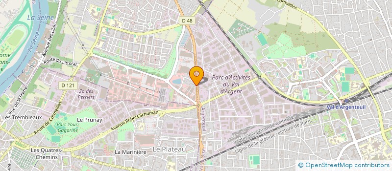 localisation de l'entreprise MONSIEUR ANDREI INCULET à CORMEILLES-EN-PARISIS