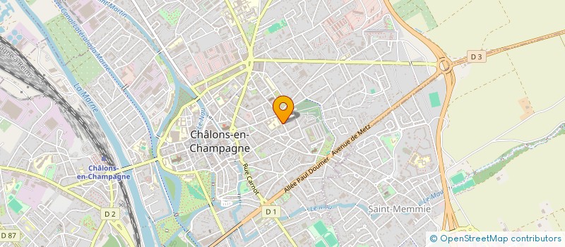 localisation de l'entreprise MONSIEUR ANDREI KMIEC  CHALONS-EN-CHAMPAGNE