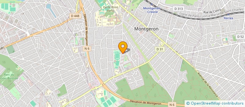 localisation de l'entreprise MONSIEUR ANDREI KRIOUTCHENKO à MONTGERON