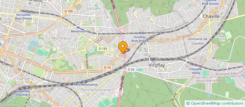 localisation de l'entreprise MONSIEUR ANDREI LESAN  VIROFLAY