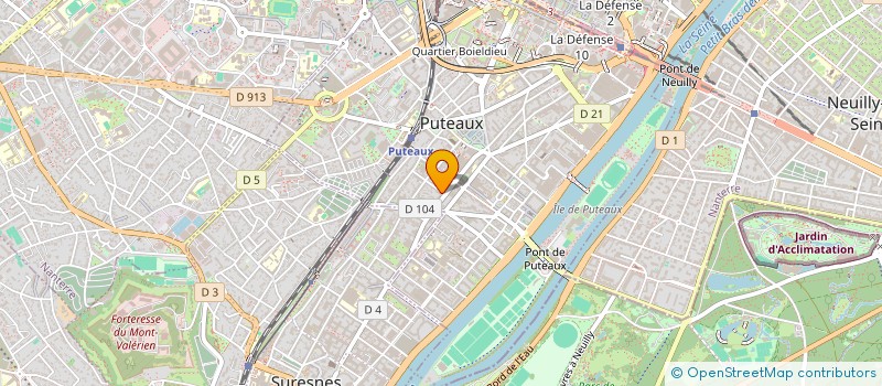 localisation de l'entreprise MONSIEUR ANDREI LEVITCHI  PUTEAUX