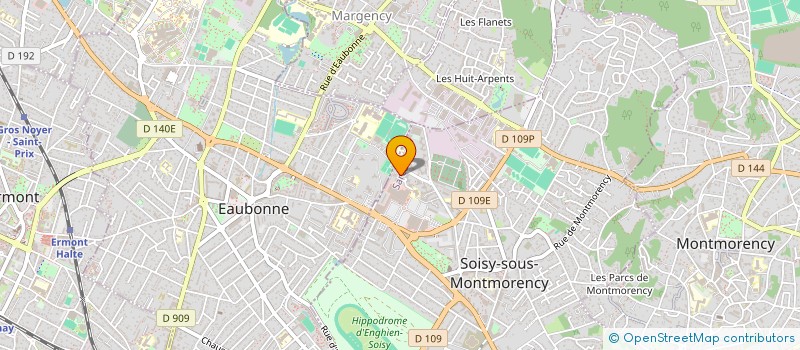 localisation de l'entreprise MONSIEUR ANDREI LUPAN  SOISY-SOUS-MONTMORENCY