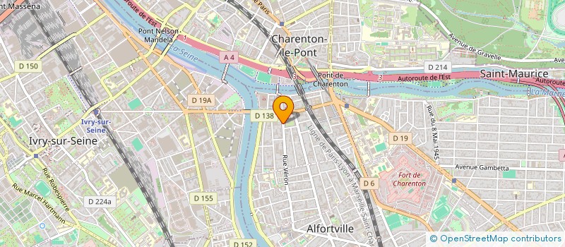 localisation de l'entreprise MONSIEUR ANDREI MARGINEANU à ALFORTVILLE