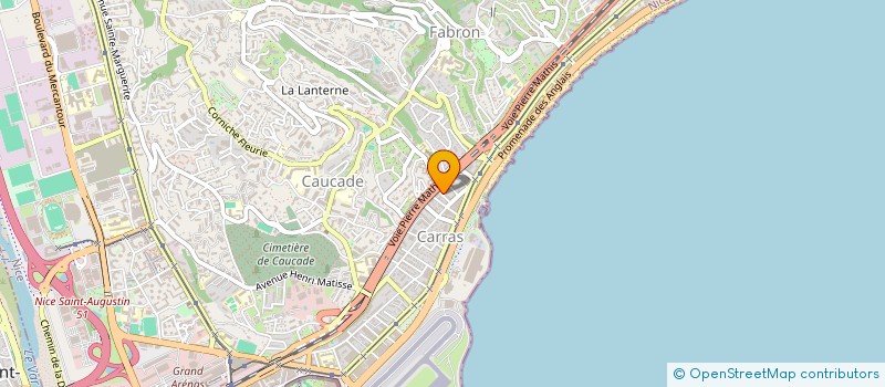 localisation de l'entreprise MONSIEUR ANDREI MARTEA à NICE