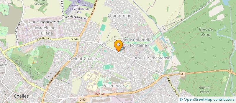 localisation de l'entreprise MONSIEUR ANDREI MATCOVSCHI  CHELLES