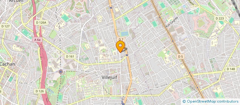 localisation de l'entreprise MONSIEUR ANDREI MIHAI  VILLEJUIF