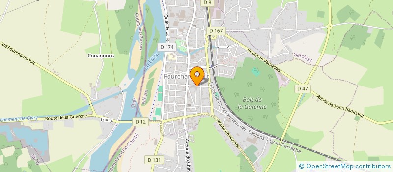 localisation de l'entreprise MONSIEUR ANDREI-MIREL CAPATINA  FOURCHAMBAULT