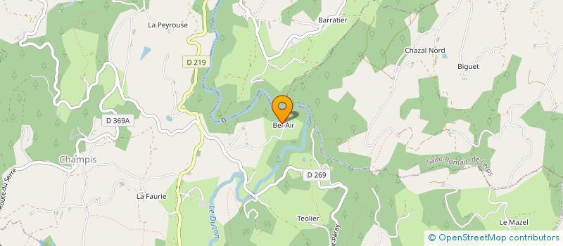 localisation de l'entreprise MONSIEUR ANDREI MOCANU  CHAMPIS