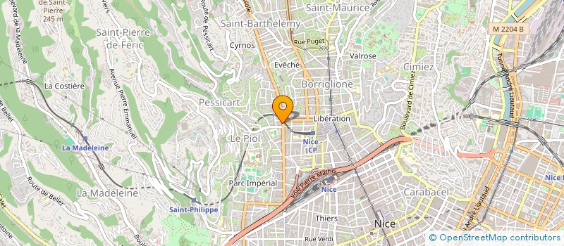 localisation de l'entreprise MONSIEUR ANDREI MOCANU à NICE