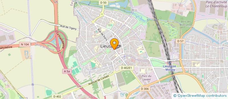 localisation de l'entreprise MONSIEUR ANDREI MUNTEANU à LIEUSAINT