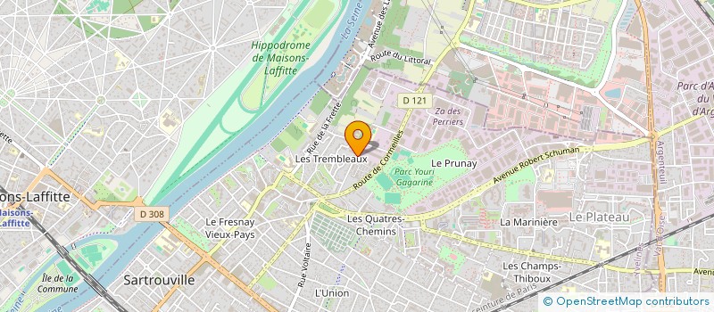 localisation de l'entreprise MONSIEUR ANDREI NEGRU à SARTROUVILLE