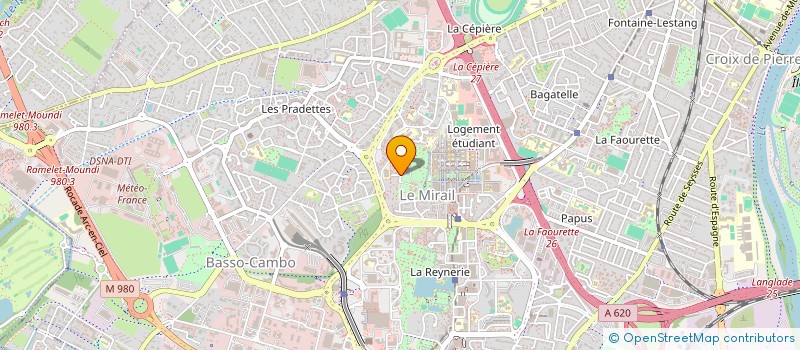 localisation de l'entreprise MONSIEUR ANDREI NICOLAI MANOLE  TOULOUSE