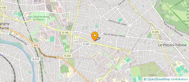 localisation de l'entreprise MONSIEUR ANDREI NICULICA à CHAMPIGNY-SUR-MARNE