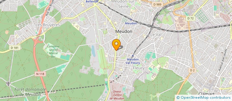 localisation de l'entreprise MONSIEUR ANDREI NIKOLAEV à MEUDON