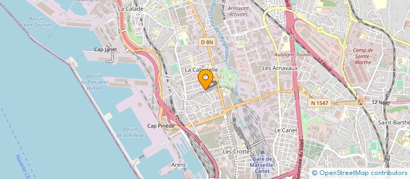 localisation de l'entreprise MONSIEUR ANDREI NOVACOVICI à MARSEILLE