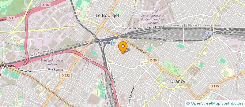 localisation de l'entreprise MONSIEUR ANDREI OSIPOV à DRANCY