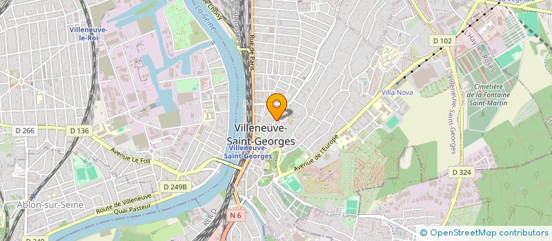 localisation de l'entreprise MONSIEUR ANDREI PAVLENCO  VILLENEUVE-SAINT-GEORGES