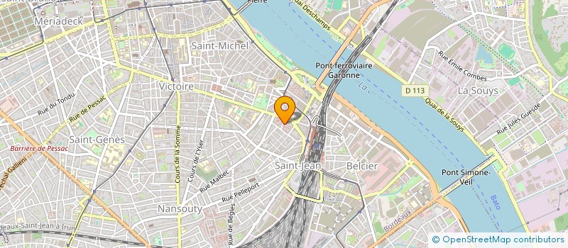 localisation de l'entreprise MONSIEUR ANDREI PISARENCO  BORDEAUX