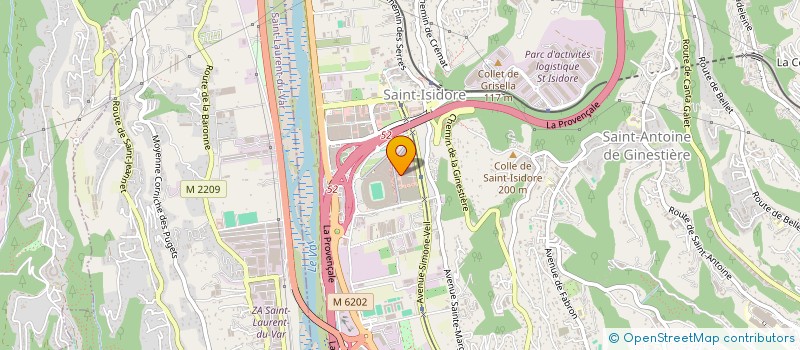 localisation de l'entreprise MONSIEUR ANDREI POLIVODA  NICE