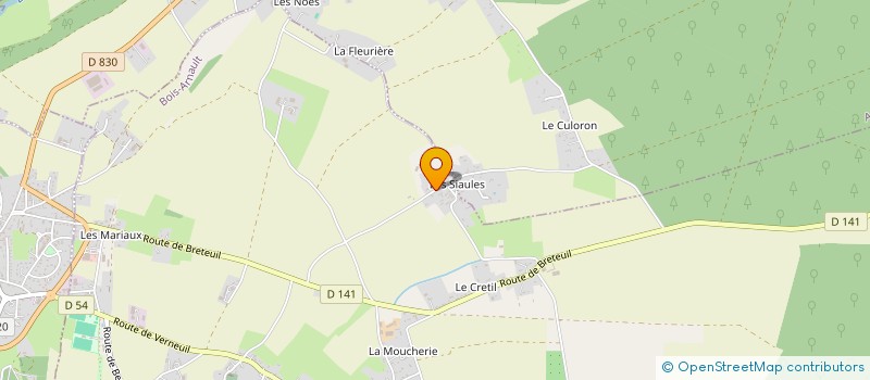 localisation de l'entreprise MONSIEUR ANDREI PROKOPENKO à BOIS-ARNAULT