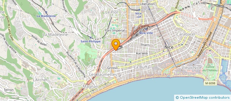 localisation de l'entreprise MONSIEUR ANDREI RATOI à NICE