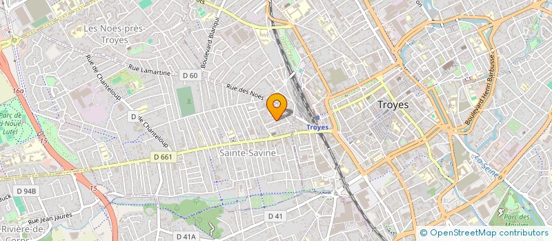 localisation de l'entreprise MONSIEUR ANDREI-RAUL LUNCA  SAINTE SAVINE