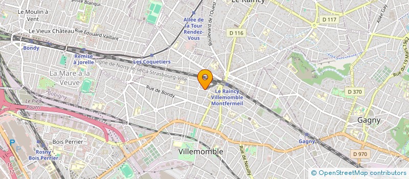 localisation de l'entreprise MONSIEUR ANDREI REZEANU  VILLEMOMBLE