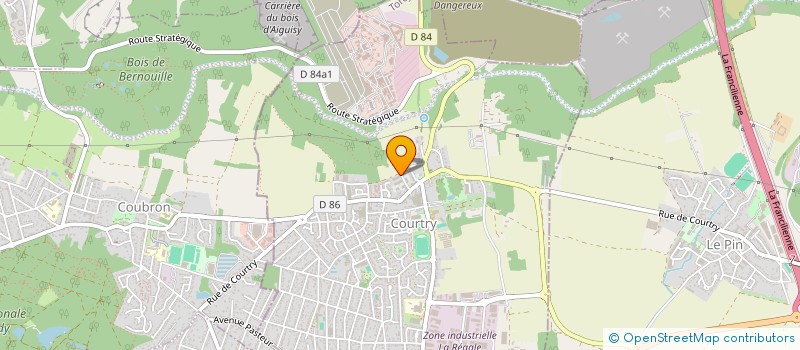 localisation de l'entreprise MONSIEUR ANDREI ROSCA  COURTRY
