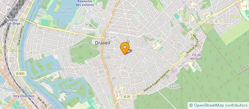 localisation de l'entreprise MONSIEUR ANDREI RUSU à DRAVEIL
