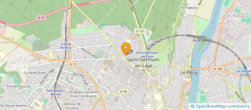 localisation de l'entreprise MONSIEUR ANDREI SILAGHI  SAINT-GERMAIN-EN-LAYE