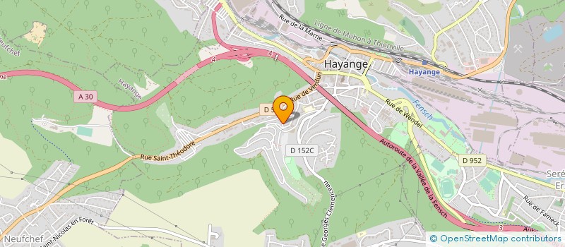 localisation de l'entreprise MONSIEUR ANDREI STEJAR  HAYANGE