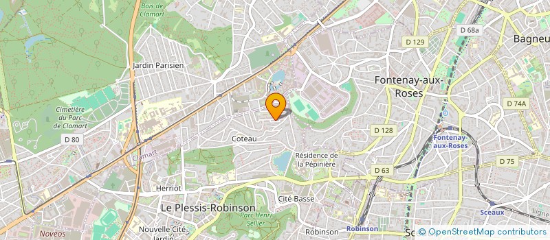 localisation de l'entreprise MONSIEUR ANDREI TELIPIZOV  LE PLESSIS-ROBINSON