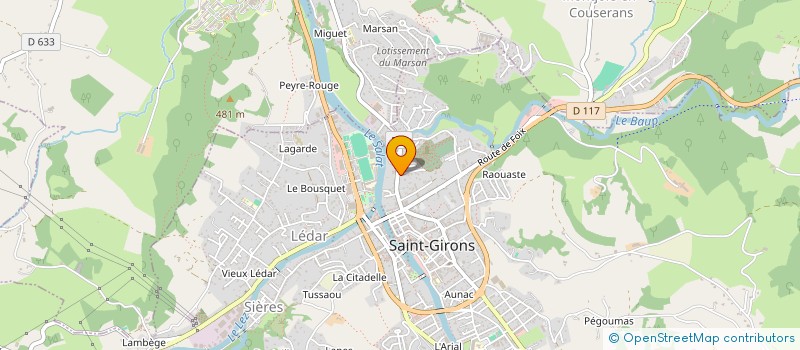 localisation de l'entreprise MONSIEUR ANDREI TIMOTIN à SAINT-GIRONS