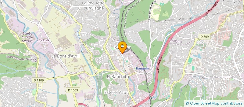 localisation de l'entreprise MONSIEUR ANDREI TOPALA  CANNES