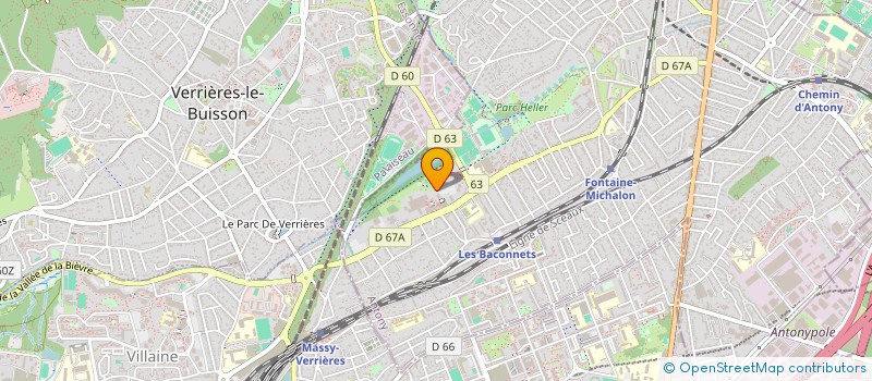 localisation de l'entreprise MONSIEUR ANDREI TORRES BOUCHER à ANTONY