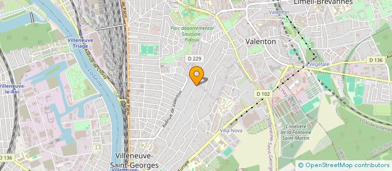 localisation de l'entreprise MONSIEUR ANDREI TURCAN à VILLENEUVE-SAINT-GEORGES