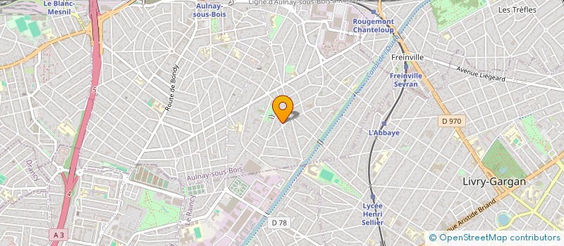 localisation de l'entreprise MONSIEUR ANDREI TURCULET à AULNAY-SOUS-BOIS