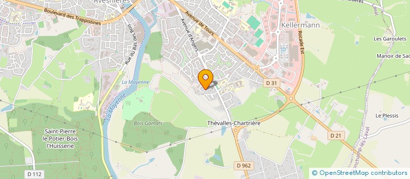 localisation de l'entreprise MONSIEUR ANDREI ULINIUC  LAVAL