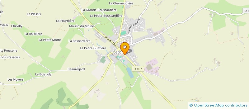 localisation de l'entreprise MONSIEUR ANDREI UNGUREAN à CETON