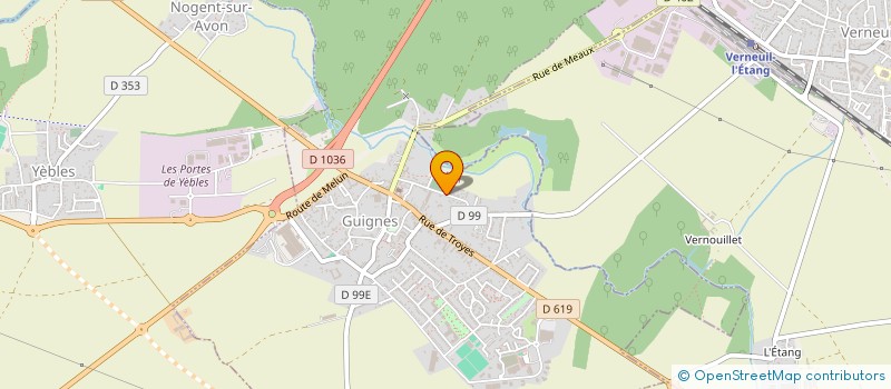 localisation de l'entreprise MONSIEUR ANDREI UNGUREAN  GUIGNES