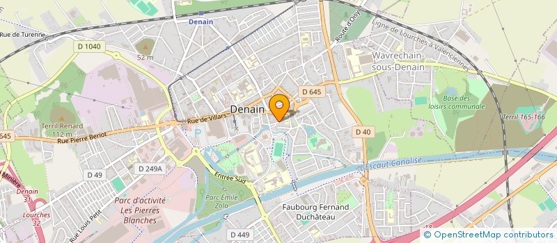 localisation de l'entreprise MONSIEUR ANDREI VALCU  DENAIN