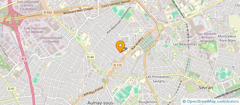 localisation de l'entreprise MONSIEUR ANDREI VAMES à AULNAY-SOUS-BOIS