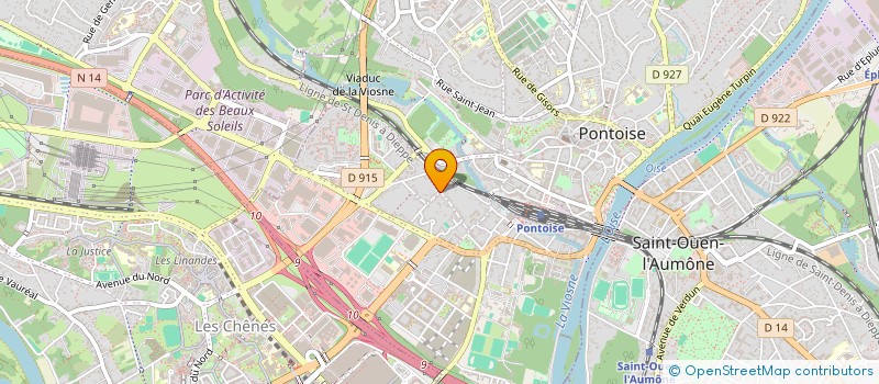 localisation de l'entreprise MONSIEUR ANDREI VASCAN  PONTOISE