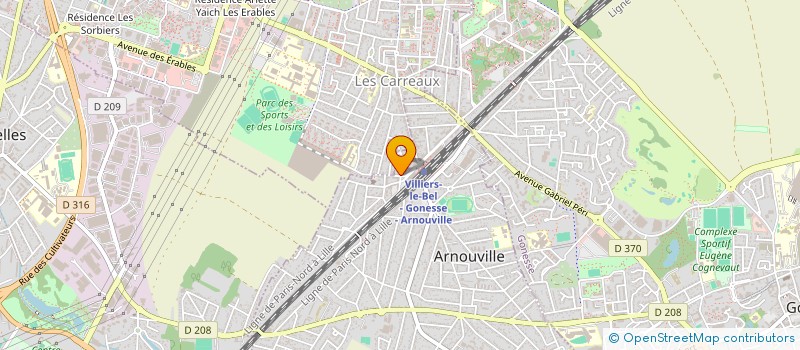 localisation de l'entreprise MONSIEUR ANDREI VATAMANIUC  ARNOUVILLE