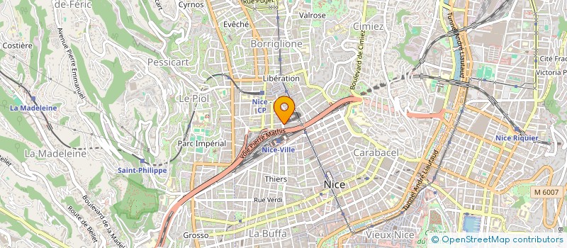 localisation de l'entreprise MONSIEUR ANDREI VERSTIAC  NICE