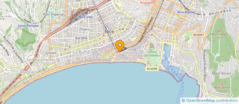 localisation de l'entreprise MONSIEUR ANDREI VLAS  NICE