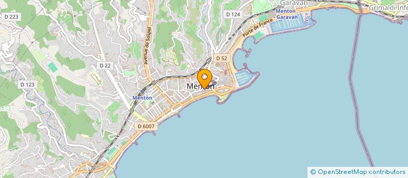 localisation de l'entreprise MONSIEUR ANDREI VORNICU  MENTON